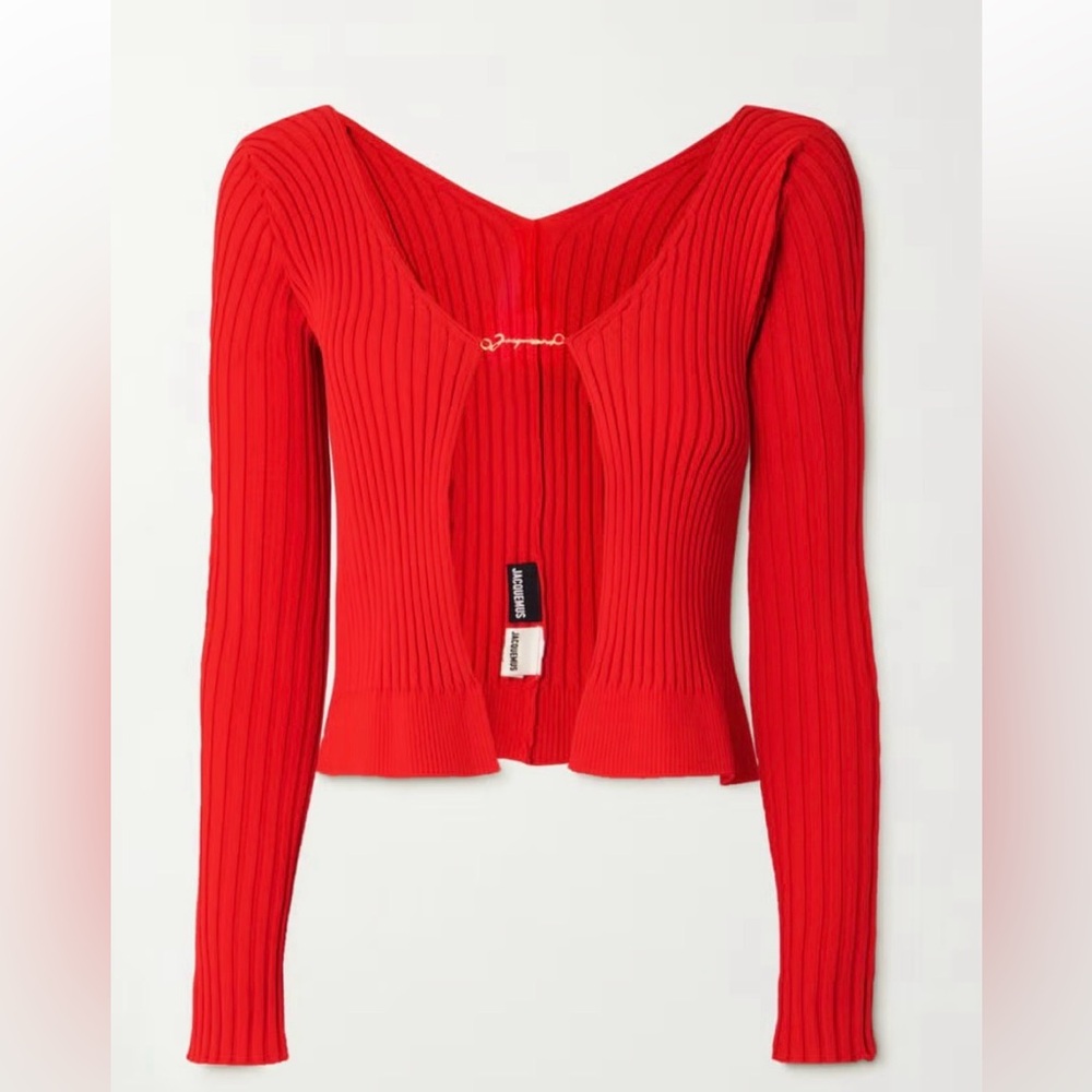 Jacquemus Vibrant Red Knitwear - Picture 6 of 9